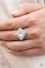 Load image into Gallery viewer, Fiercely 5th Avenue - White Rhinestone Complete Trend Fashion Fix Set