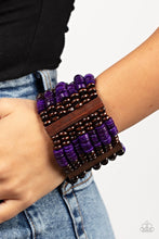 Load image into Gallery viewer, Vacay Ready Set - Purple & Brown