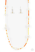 Load image into Gallery viewer, Modern Marina - Orange Necklace