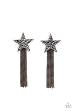 Load image into Gallery viewer, Superstar Solo - Black Star Earrings
