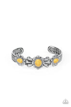 Load image into Gallery viewer, Winslow Walkabout - Yellow and
Silver Bracelet
