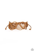 Load image into Gallery viewer, &quot;RISE
TO THE BAIT&quot; BROWN - URBAN
BRACELET UNISEX
