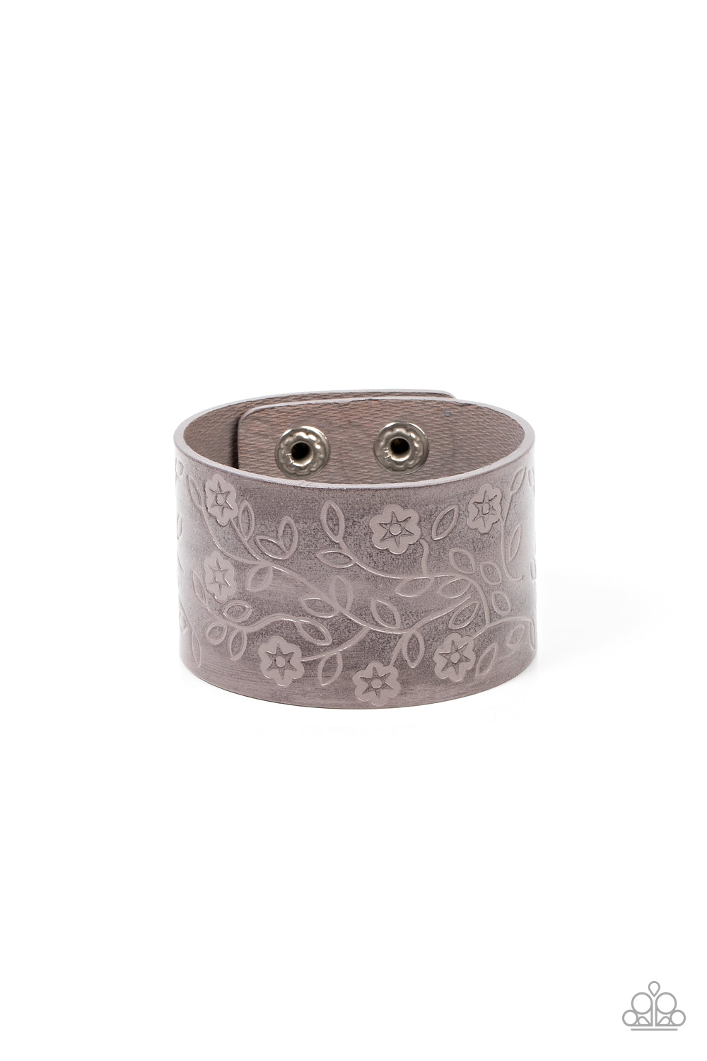 Rosey Wrap Up - Silver Bracelet
